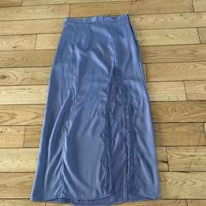 Urban Outfitters Midi Slip Skirt